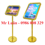 Bảng thông báo inox 8 cạnh A3