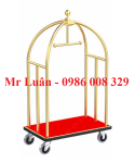 Xe đẩy hành lý khách sạn mái vòm