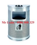 Thùng rác inox ngoài trời A55