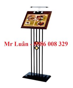Bảng menu nhà hàng có đèn B39-D