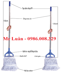Cây lau sàn ướt dạng kẹp