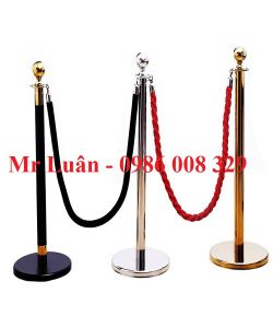 Cột chắn inox dây nhung trùng tphcm