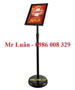 Bảng thông báo đen mặt xoay tăng chiều cao