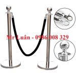 Rào chắn inox dây nhung đen