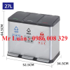 thung-rac-inox-dap-chan-27l-3-ngan - ảnh nhỏ 6