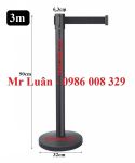 Trụ thép sơn đen dây 3m đen