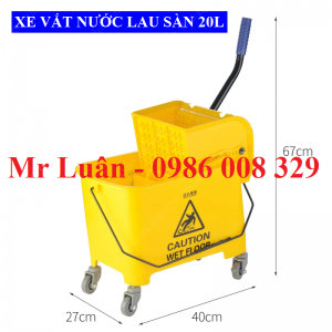 Xe vắt nước lau sàn đơn 20L