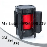 Đầu cuộn dây cột chắn màu đỏ
