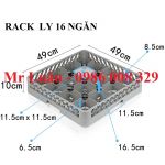 Rack đựng ly, cốc16 ngăn
