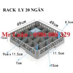 Rack đựng ly 20 ngăn