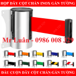 Đầu cuộn dây cột chắn gắn tường