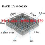 Rack đựng ly cốc 49 ngăn