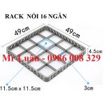 Rack nối đựng ly cốc 16 ngăn