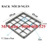 Rack nối đựng ly cốc 20 ngăn