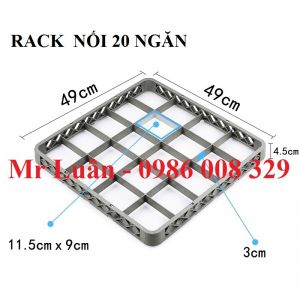 Rack nối đựng ly cốc 20 ngăn