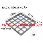 Rack nối đựng ly 25 ngăn