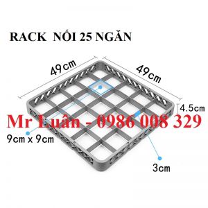 Rack nối đựng ly cốc 25 ngăn