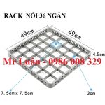 Rack nối đựng ly 36 ngăn