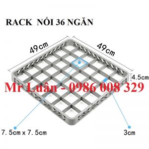 Rack nối đựng ly cốc 36 ngăn