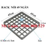 Rack nối đựng ly cốc 49 ngăn