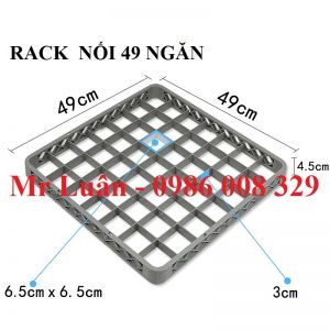 Rack nối đựng ly cốc 49 ngăn