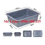 Khay nhựa thau nhựa xe đẩy thu gom bát đĩa