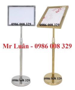 Bảng chỉ dẫn inox tăng chiều cao