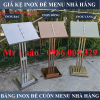 bang-inox-dong-de-menu-nha-hang - ảnh nhỏ 2