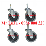 Bộ 4 bánh xe mua thêm cho xe đẩy nhựa