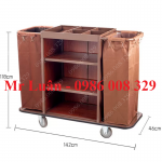 Xe đẩy dọn buồng phòng khách sạn X04