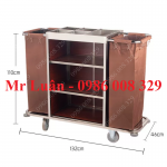 Xe đẩy dọn buồng phòng khách sạn X03