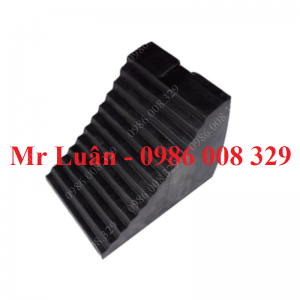 Chặn bánh xe cao su di động 24cm
