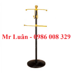 Cây treo quần áo khách sạn thép sơn đen 1m2