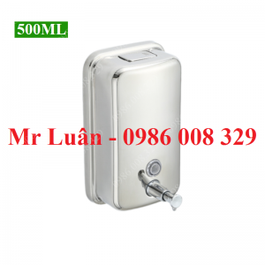 Hộp đựng nước rửa tay inox 500ml