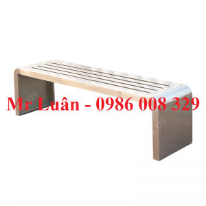 Ghế công viên inox không tựa