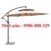 o-du-ngoai-troi-3m-lech-tam-vuong-mau-kaki-khung-thep - ảnh nhỏ  1