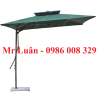 o-du-ngoai-troi-2-5m-lech-tam-vuong-mau-xanh-khung-thep - ảnh nhỏ  1