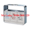 thung-rac-inox-3-ngan-co-gat-tan-gt01 - ảnh nhỏ  1