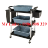 xe-don-thuc-an-nhua-den-size-nho-co-3-khay-2-thung-treo - ảnh nhỏ  1