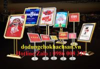 Cung cấp bảng thông báo inox biển chỉ dẫn bảng menu dùng cho khách sạn nhà hàng đại sảnh tòa nhà