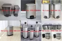 Mua thùng rác inox đạp chân ở đâu? - Nơi bán thùng rác inox đạp chân hình vuông hình chữ nhật giá rẻ
